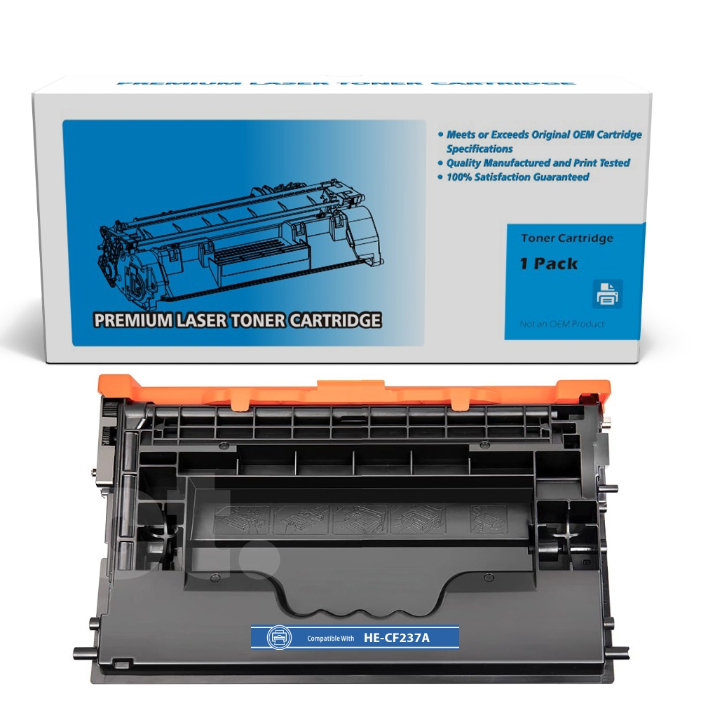 HP CF237A 37A Compatible Black Standard Yield Toner Cartridge -1 Pack