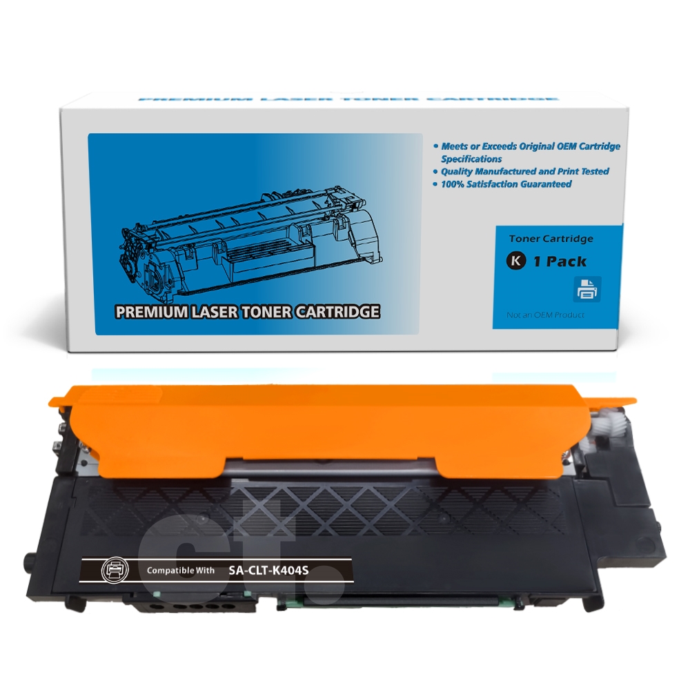 Samsung CLT-K404S CLTK404S Compatible Black Standard Yield Toner Cartridge -1 Pack