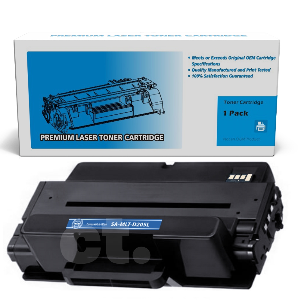 Samsung MLT-D205L MLTD205L Compatible Black High Yield Toner Cartridge -1 Pack