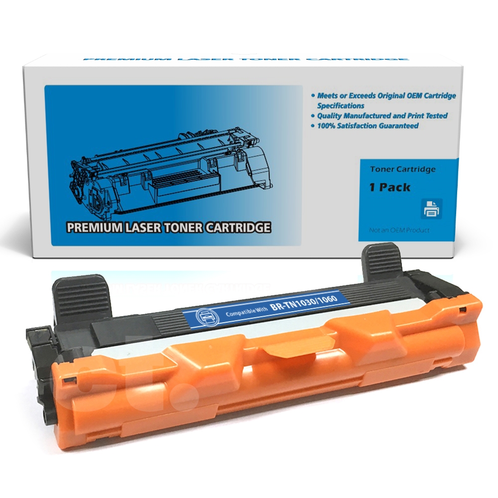 Brother TN-1030 TN-1060 TN1030 TN1060 Compatible Black Standard Yield Toner Cartridge -1 Pack