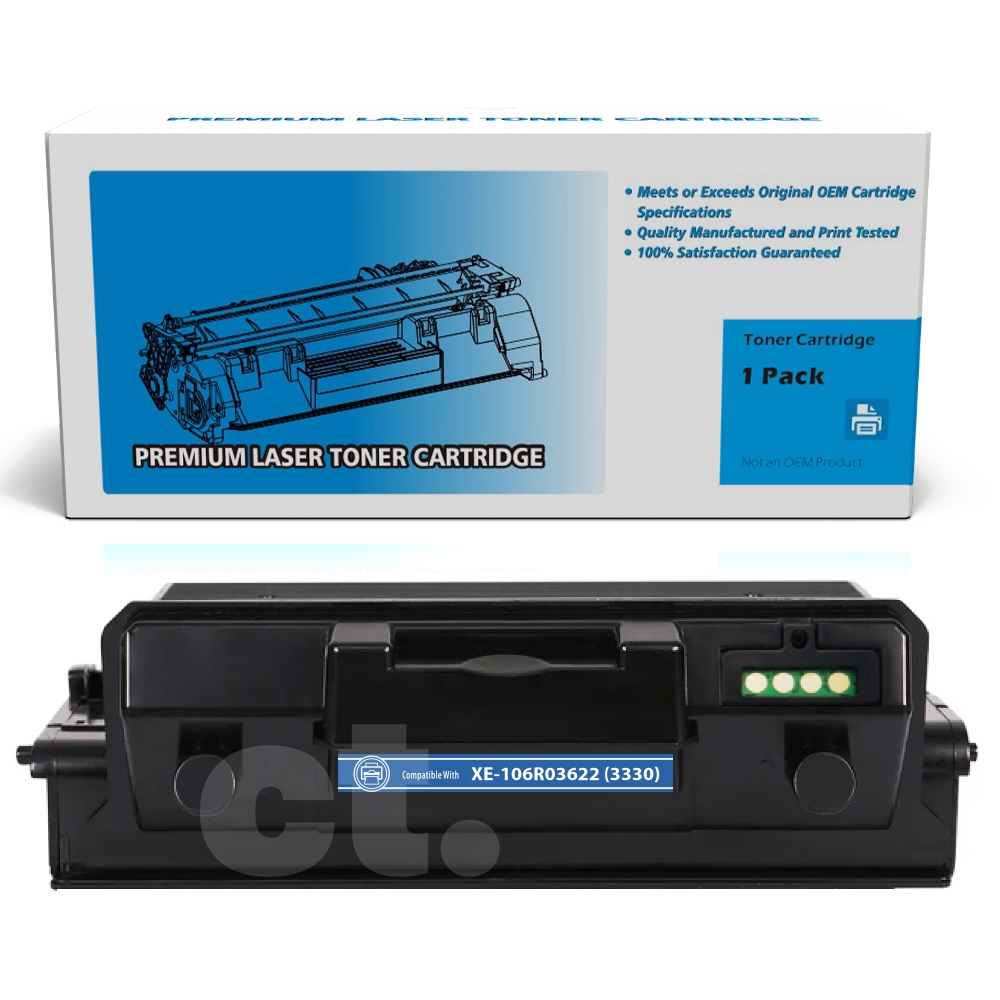 Xerox 106R03622 (3330/3335) Compatible Black High Yield Toner Cartridge -1 Pack