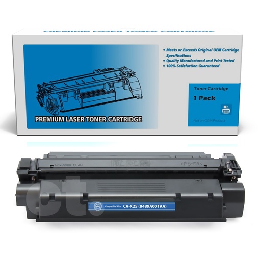 [162110110632] Canon X25 8489A001AA Compatible Black Standard Yield Toner Cartridge -1 Pack