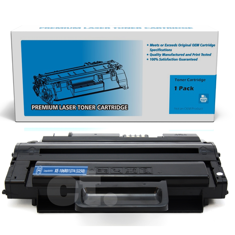 Xerox 106R01374 (3250) Compatible Black High Yield Toner Cartridge -1 Pack
