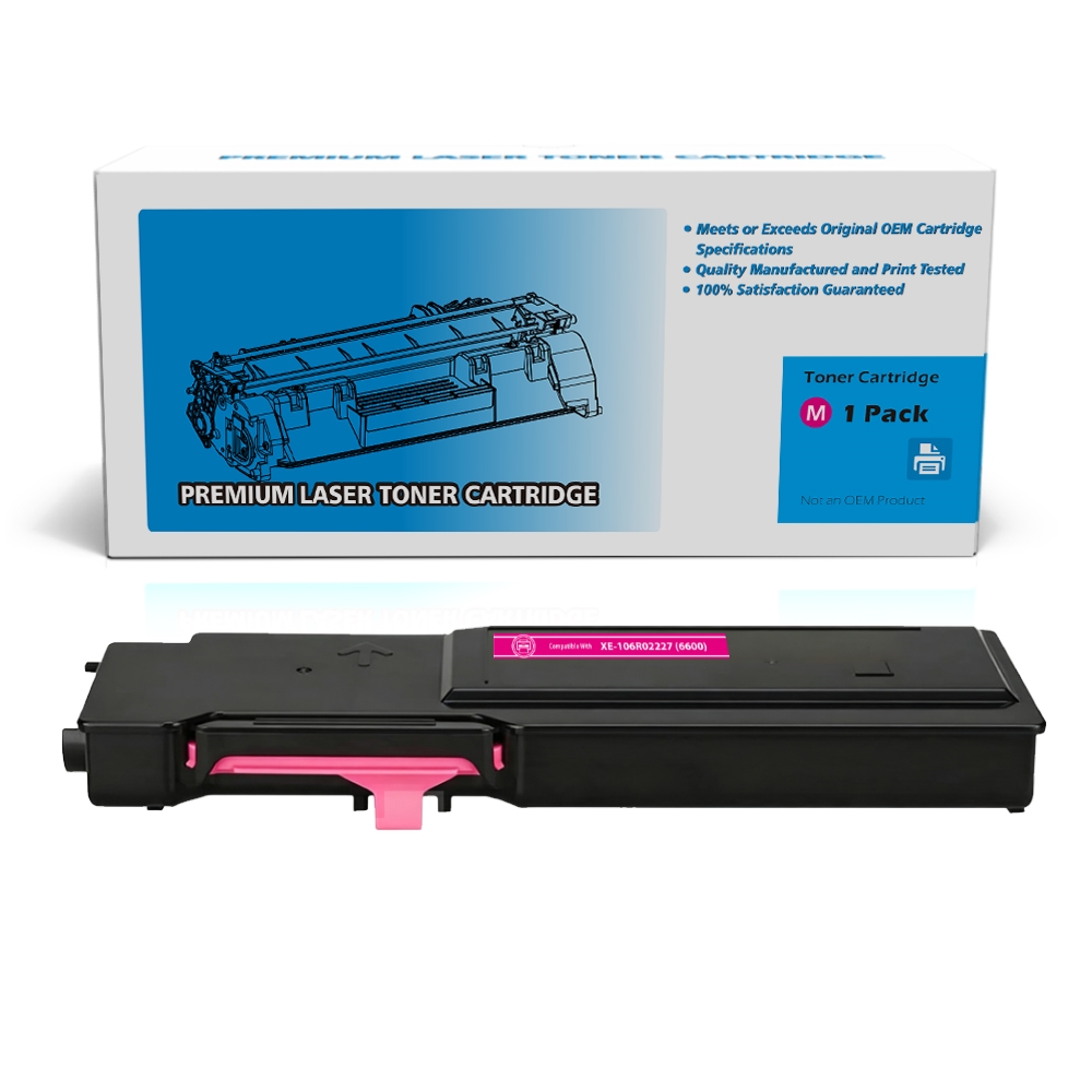 Xerox 106R02226 (6600) Compatible Magenta High Yield Toner Cartridge -1 Pack