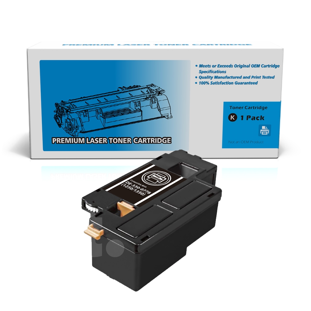 Dell 331-0778 3K9XM Compatible Black High Yield Toner Cartridge -1 Pack