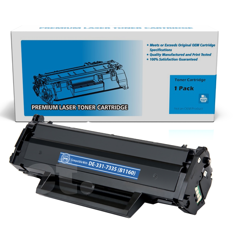 Dell 331-7335 HF442 B1160 Compatible Black Standard Yield Toner Cartridge -1 Pack