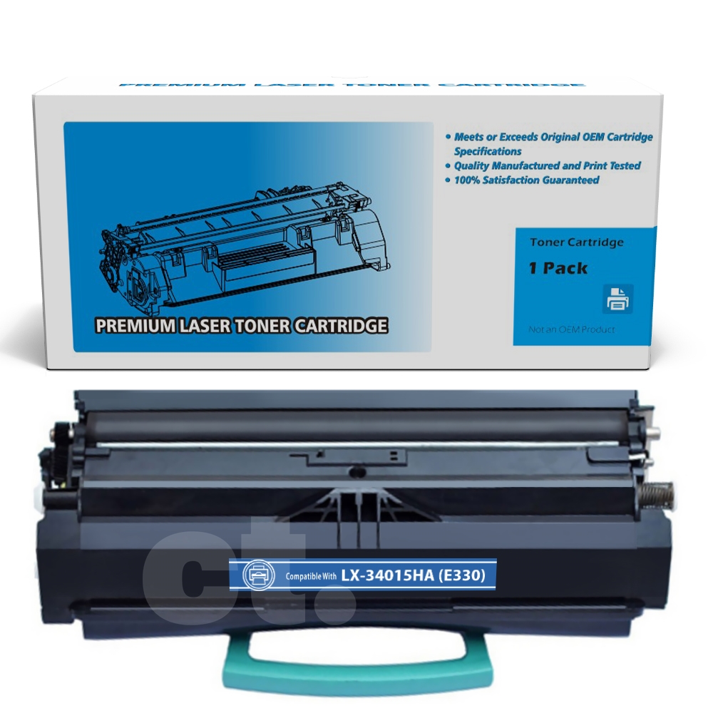 Lexmark 34035HA (E230/E330) Compatible Black Standard Yield Toner Cartridge -1 Pack