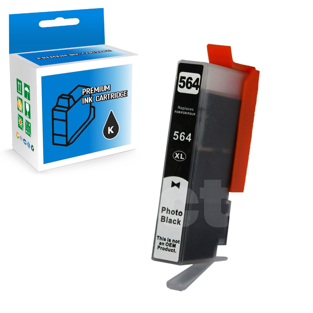 HP 564XL CB321WN Compatible Black High Yield Ink Cartridge -1 Pack