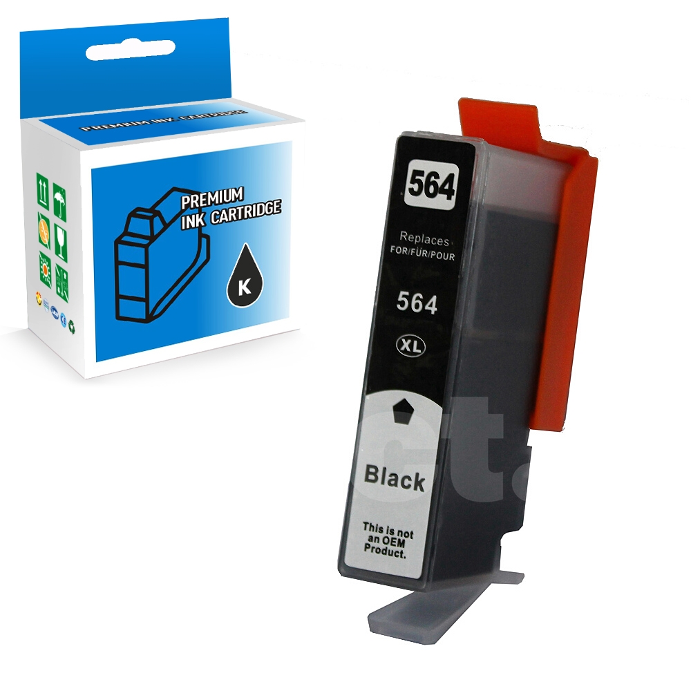 HP 564XL CB322WN Compatible Photo Black High Yield Ink Cartridge -1 Pack