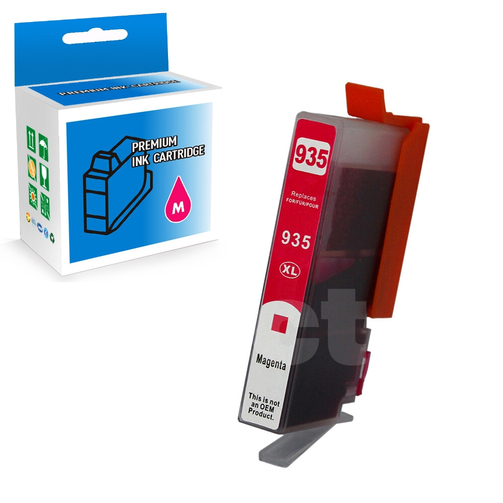 HP 935XL C2P21AN Compatible Magenta High Yield Ink Cartridge -1 Pack