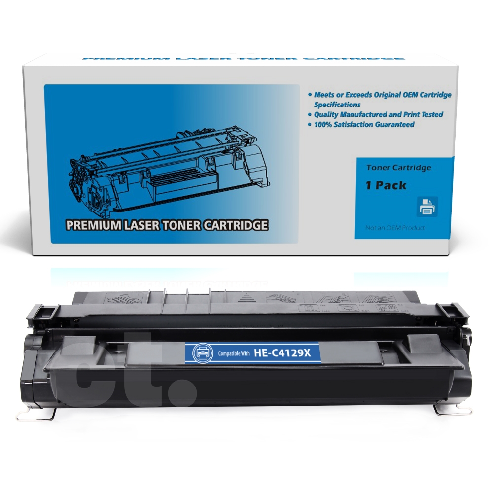 HP C4129X 29X Remanufactured Black High Yield Toner Cartridge -1 Pack
