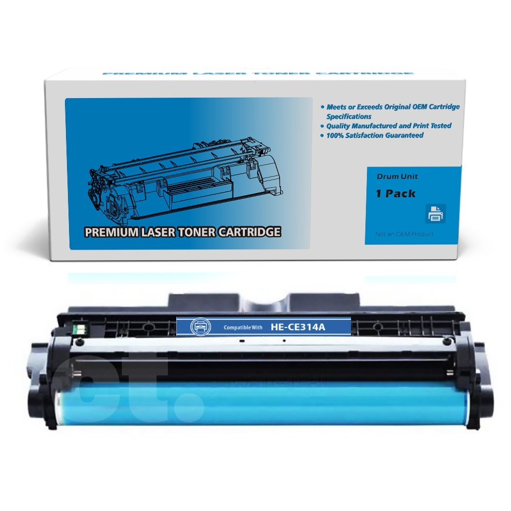 HP CE314A 126A Compatible Black Standard Yield Drum Imaging Unit -1 Pack