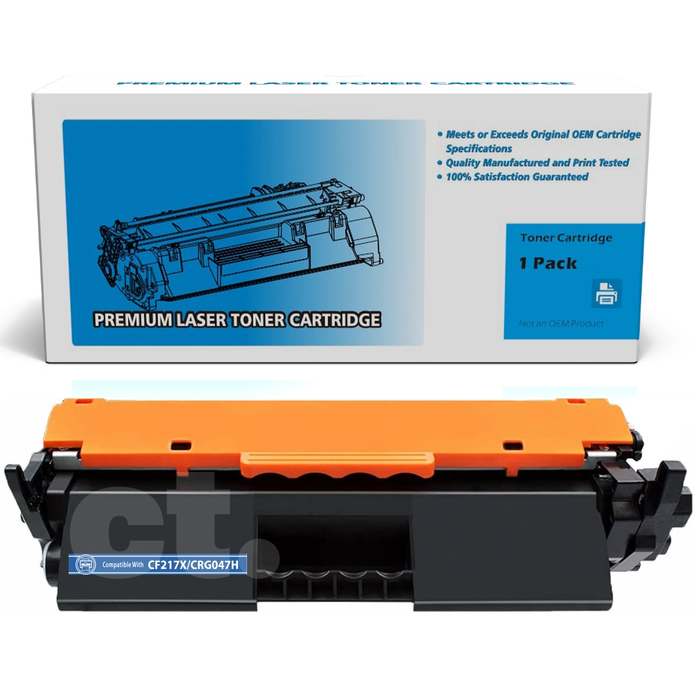 HP CF217X 17X Compatible Black High Yield Toner Cartridge -1 Pack