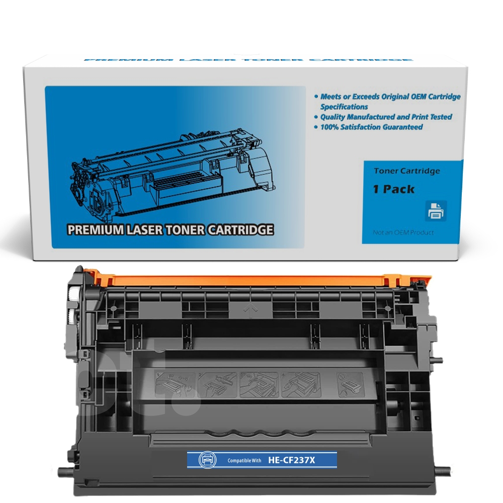 HP CF237X 37X Compatible Black High Yield Toner Cartridge -1 Pack