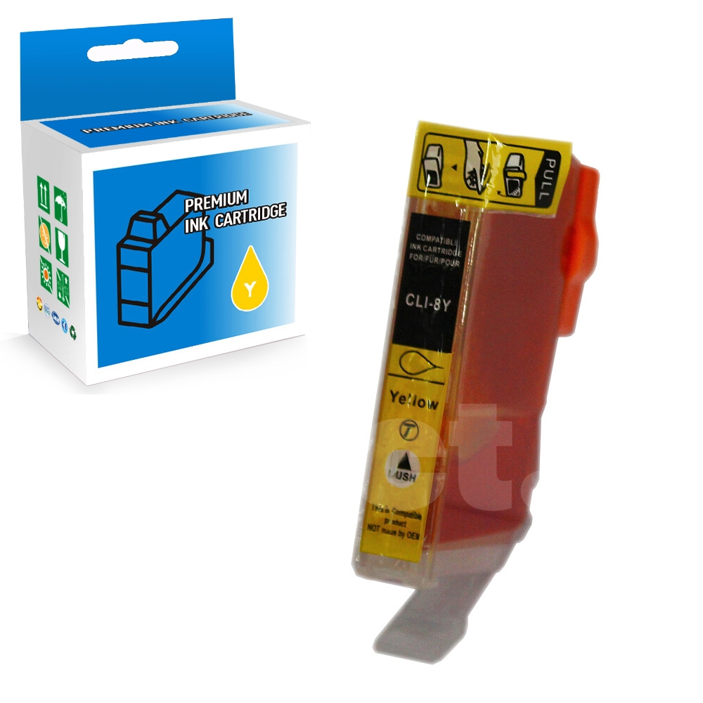 Canon CLI-8 Compatible Yellow Standard Yield Ink Cartridge -1 Pack