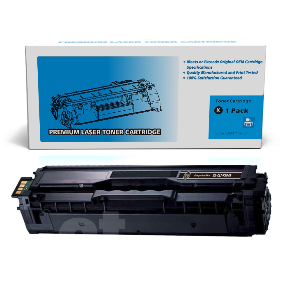 Samsung CLT-K504S Compatible Black Standard Yield Toner Cartridge -1 Pack