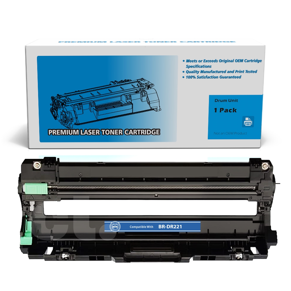 Brother DR-221CL DR221CL Universal Compatible BK/C/M/Y Standard Yield Drum Imaging Unit -1 Pack