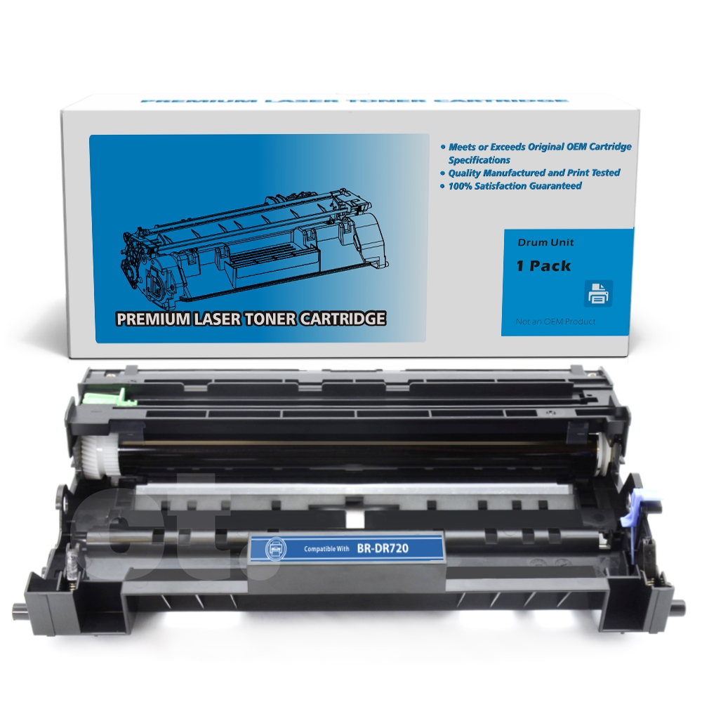 Brother DR-720 DR720 Compatible Black Standard Yield Drum Imaging Unit -1 Pack
