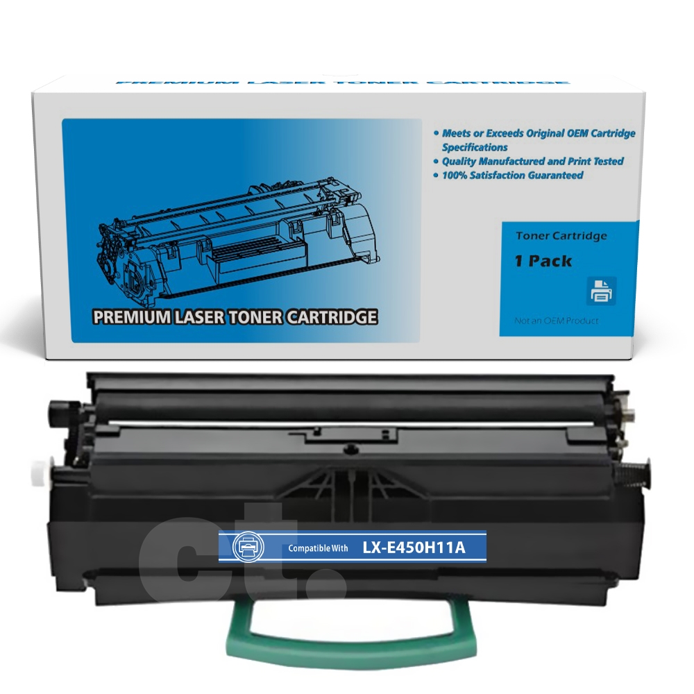 Lexmark E450H11A (E350/E450) Compatible Black High Yield Toner Cartridge -1 Pack