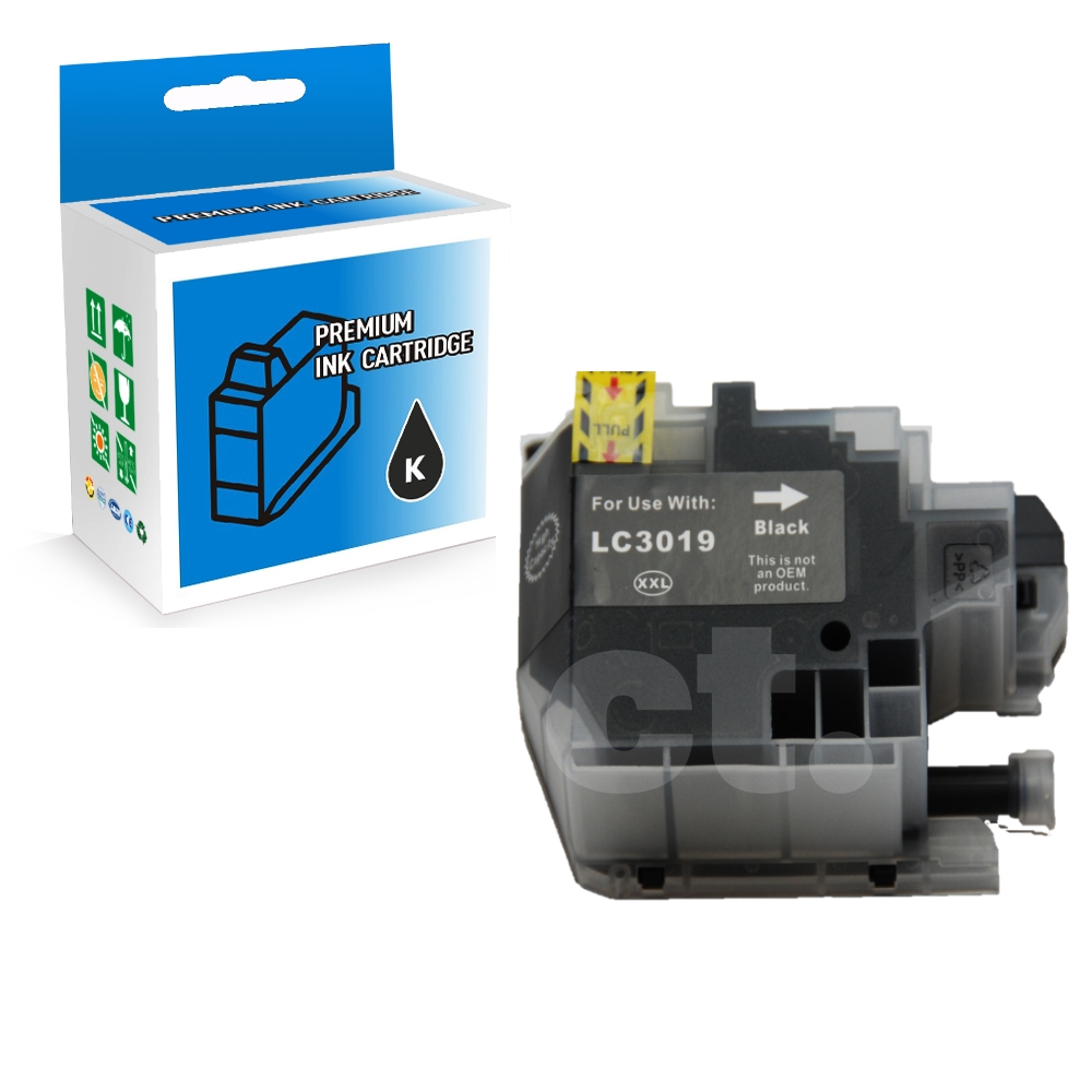 Brother LC3019XXL Compatible Black Extra High Yield Ink Cartridge -1 Pack