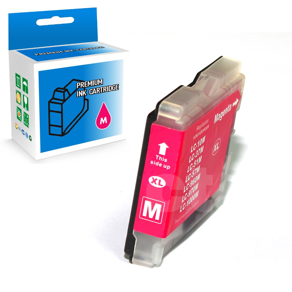 Brother LC51XL Compatible Magenta High Yield Ink Cartridge -1 Pack