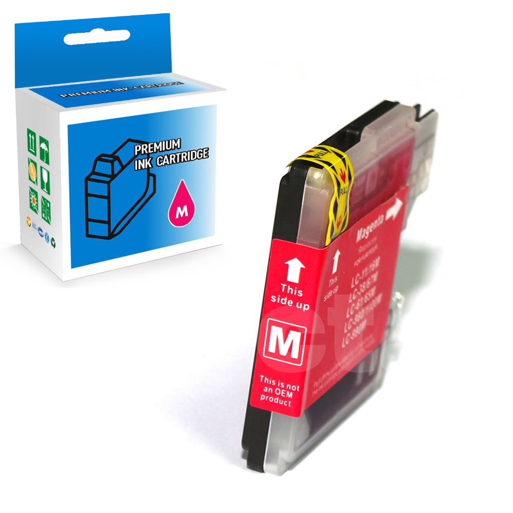 Brother LC61 Compatible Magenta Standard Yield Ink Cartridge -1 Pack