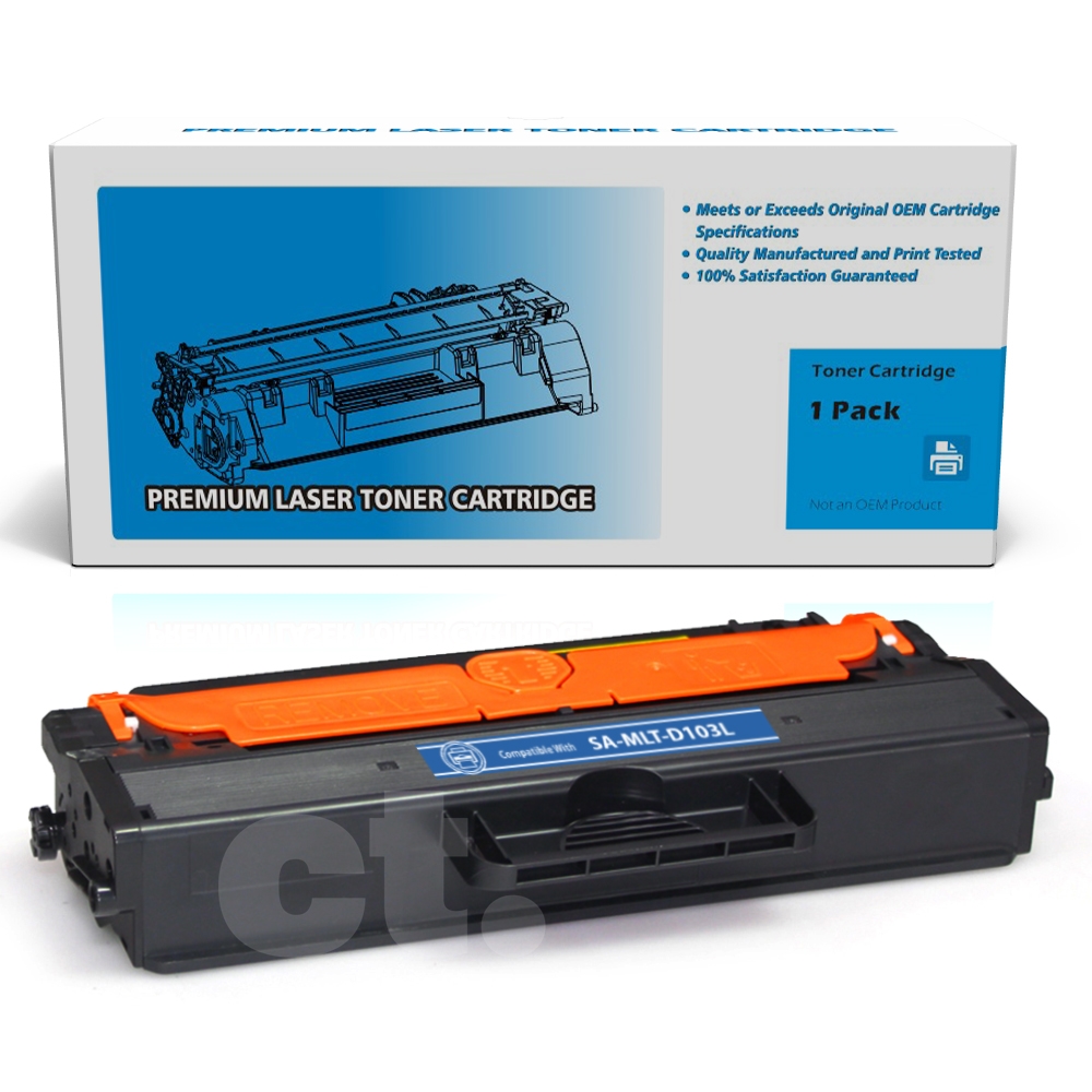 Samsung MLT-D103L MLTD103L Compatible Black High Yield Toner Cartridge -1 Pack