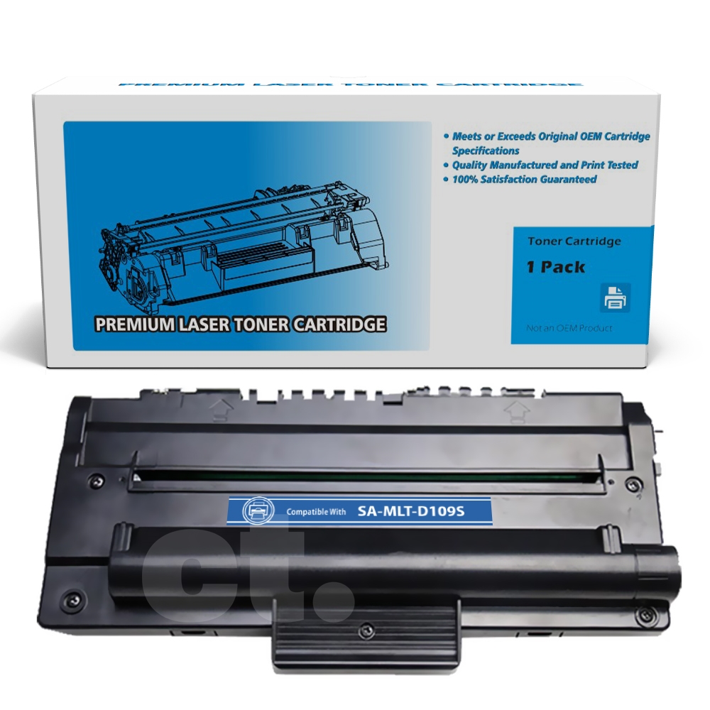 Samsung MLT-D109S MLTD109S Compatible Black Standard Yield Toner Cartridge -1 Pack