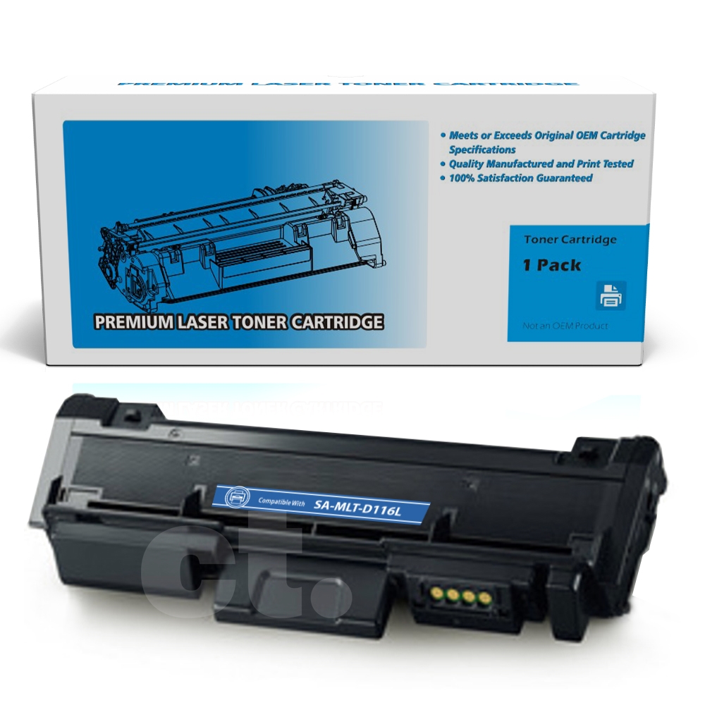 Samsung MLT-D116L MLTD116L Compatible Black High Yield Toner Cartridge -1 Pack