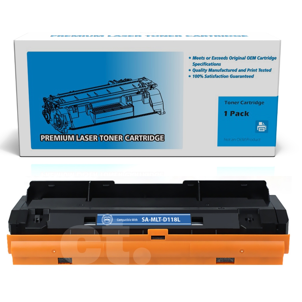 Samsung MLT-D118L Compatible Black High Yield Toner Cartridge -1 Pack