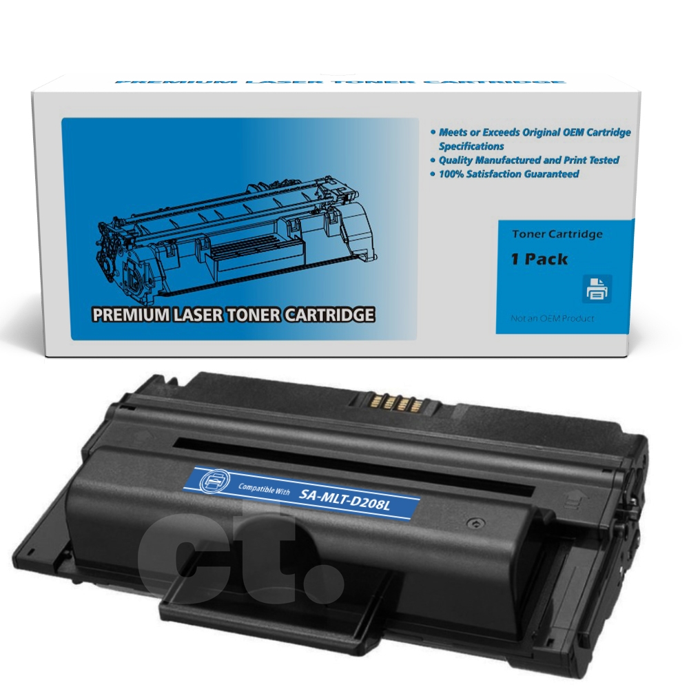 Samsung MLT-D208L MLTD208L Compatible Black High Yield Toner Cartridge -1 Pack