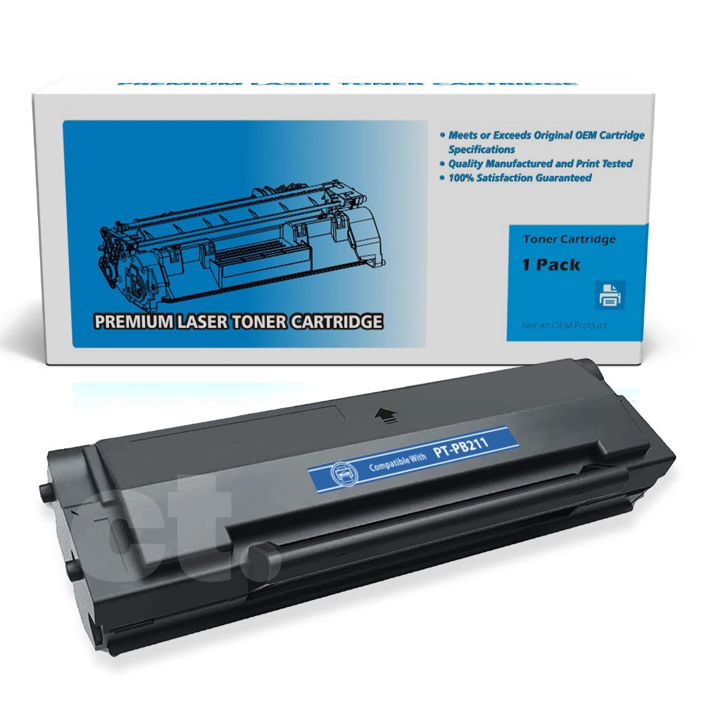 Pantum PB-211 PB211 PB210 PB-210 Compatible Black High Yield Toner Cartridge -1 Pack