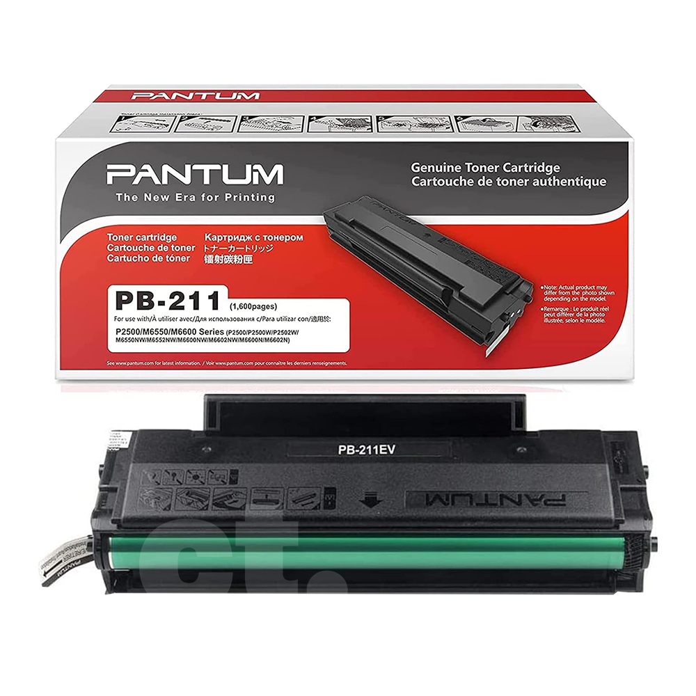 Pantum PB-211 PB-210 PB211 PB210 Original Genuine Black High Yield Toner Cartridge -1 Pack