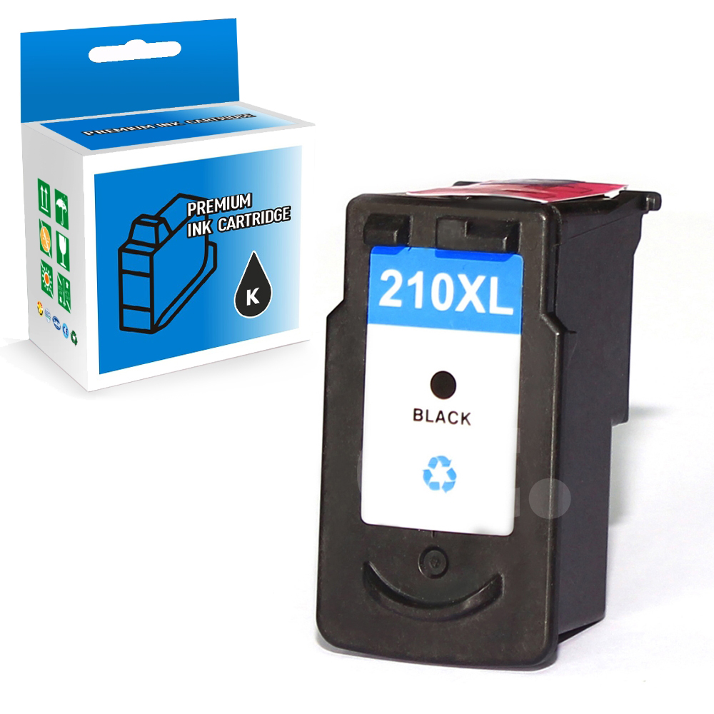 Canon PG-210XL PG210XL 2973B048 Remanufactured Black High Yield Ink Cartridge -1 Pack