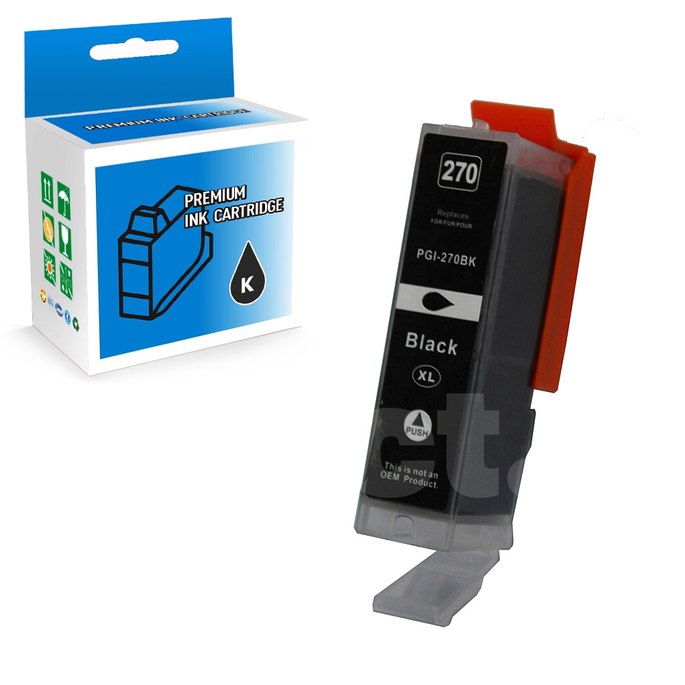Canon PGI-270XL 0319C001 Compatible Black High Yield Ink Cartridge -1 Pack