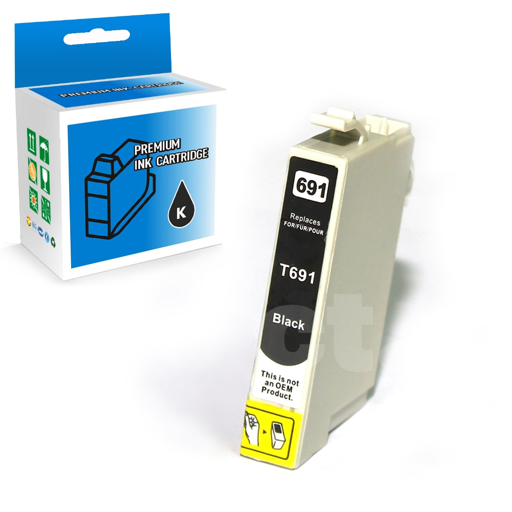 Epson T069120 69 Compatible Black Standard Yield Ink Cartridge -1 Pack