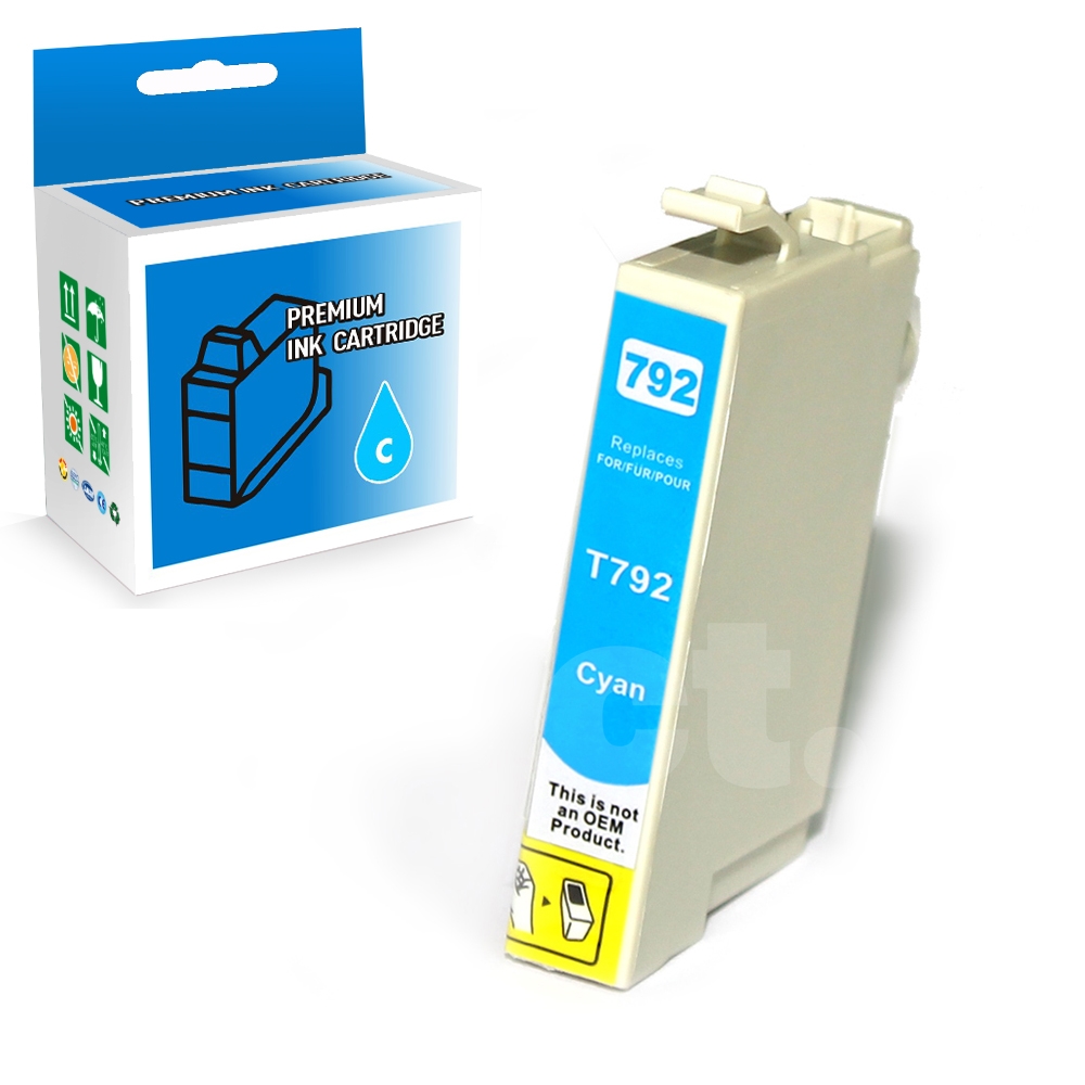 Epson T079220 79 Compatible Cyan Standard Yield Ink Cartridge -1 Pack