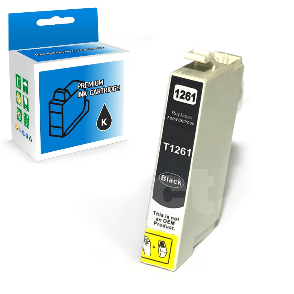 Epson T126120 126 Compatible Black Standard Yield Ink Cartridge -1 Pack