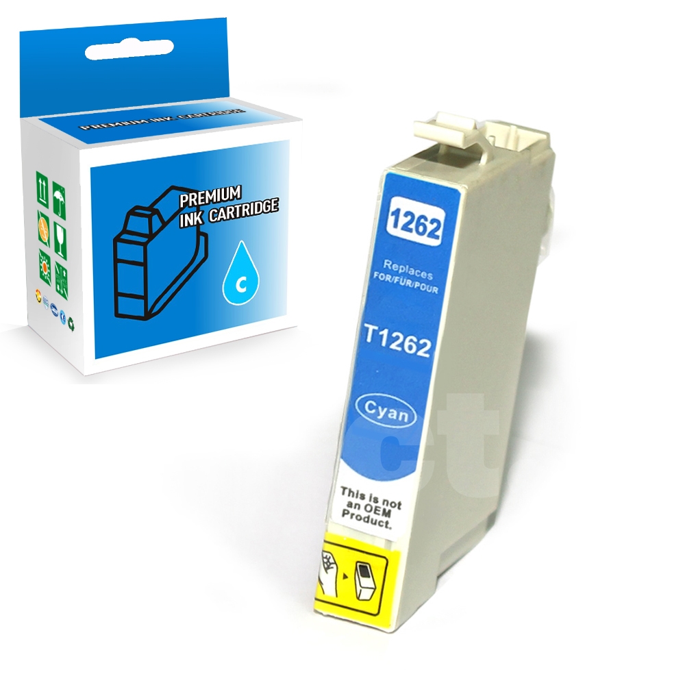 Epson T126220 126 Compatible Cyan Standard Yield Ink Cartridge -1 Pack