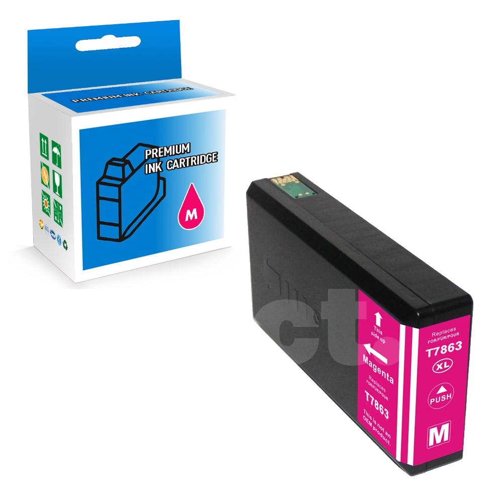 Epson T786XL320 786 XL Compatible Magenta High Yield Ink Cartridge -1 Pack