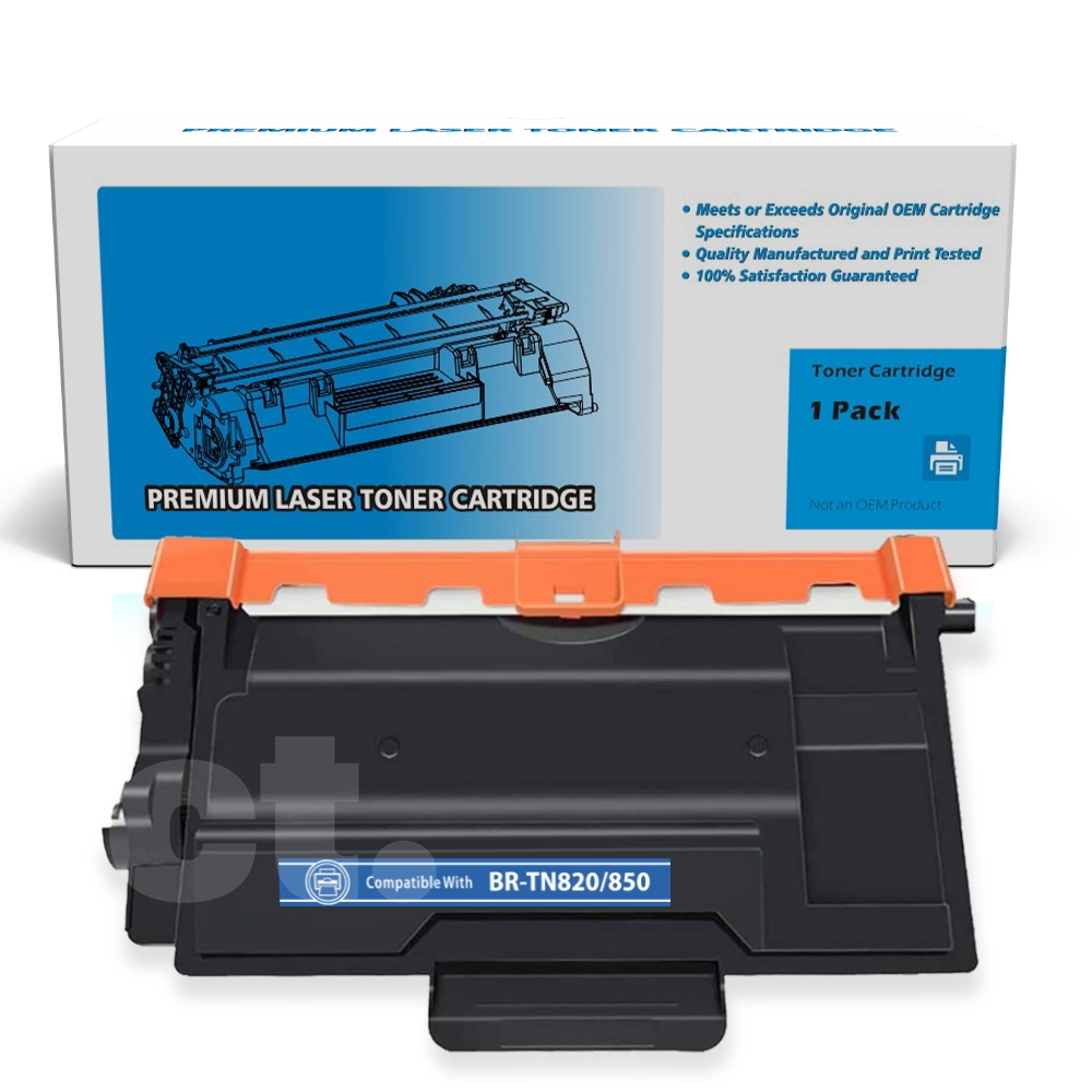 Brother TN-850 TN850 Compatible Black High Yield Toner Cartridge -1 Pack