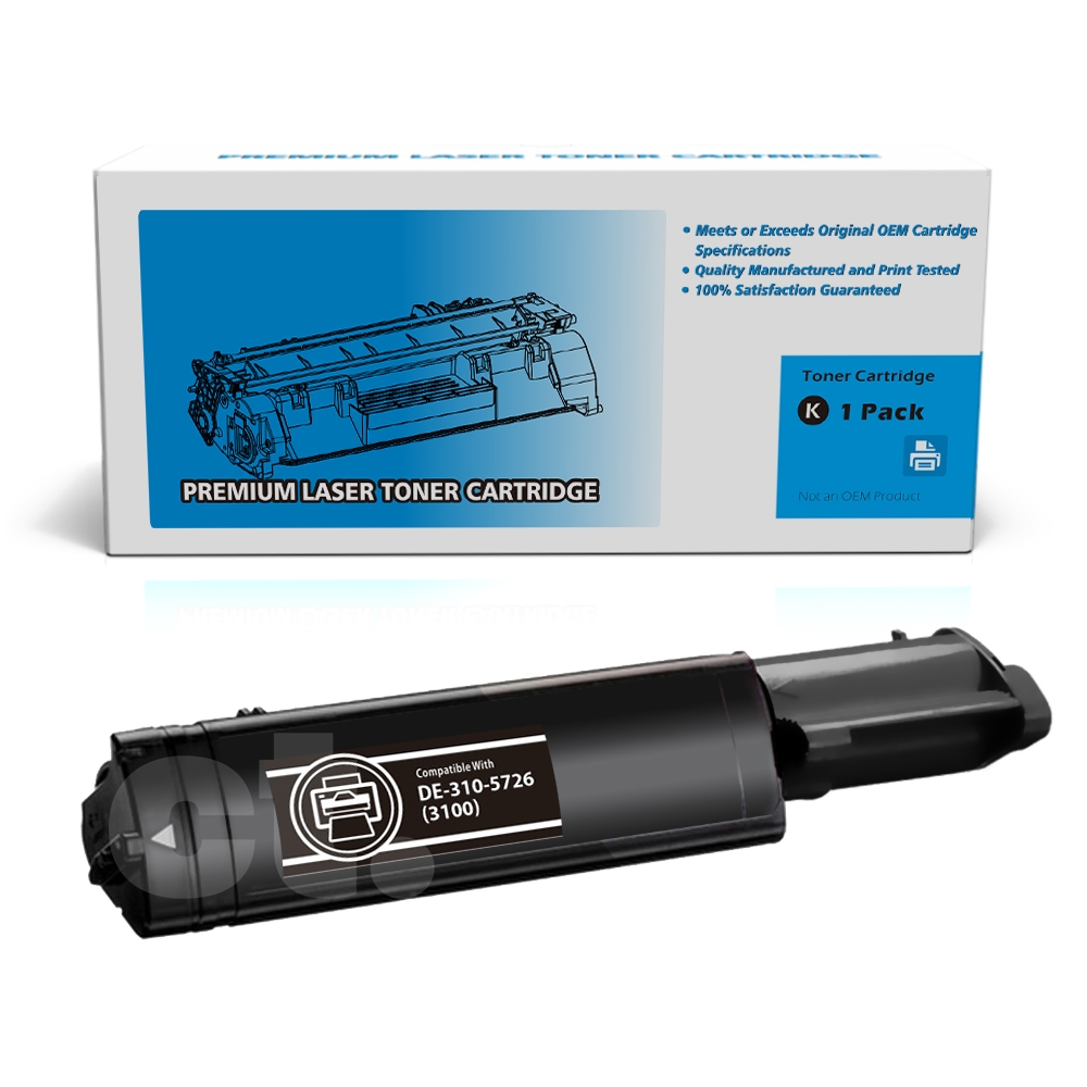 Dell 310-5726 (K5362 3100) Compatible Black Toner Cartridge Standard Yield  - 1 Pack