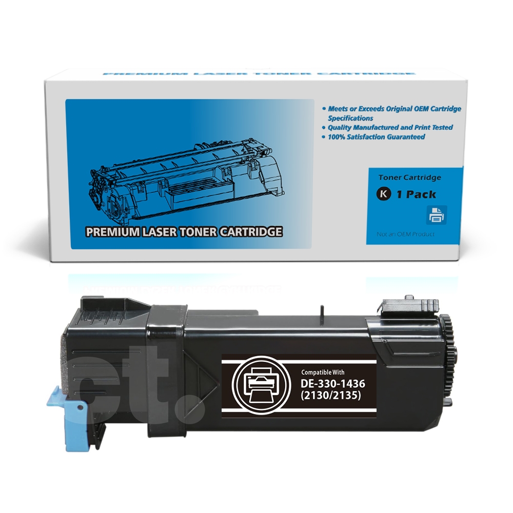 Dell 330-1436 T106C 2130 Compatible Black Toner Cartridge High Yield  - 1 Pack