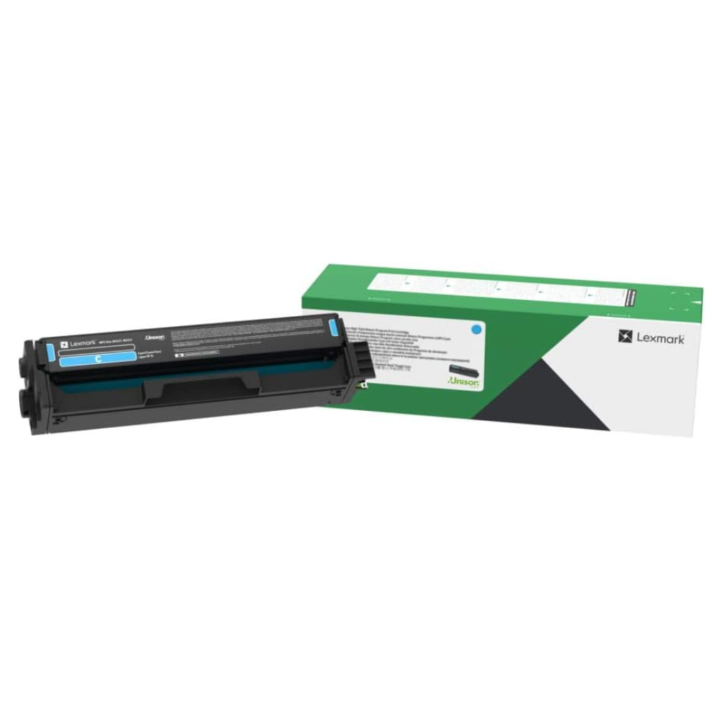 Lexmark C3210C0 Original Genuine Cyan Toner Cartridge Standard Yield  - 1 Pack