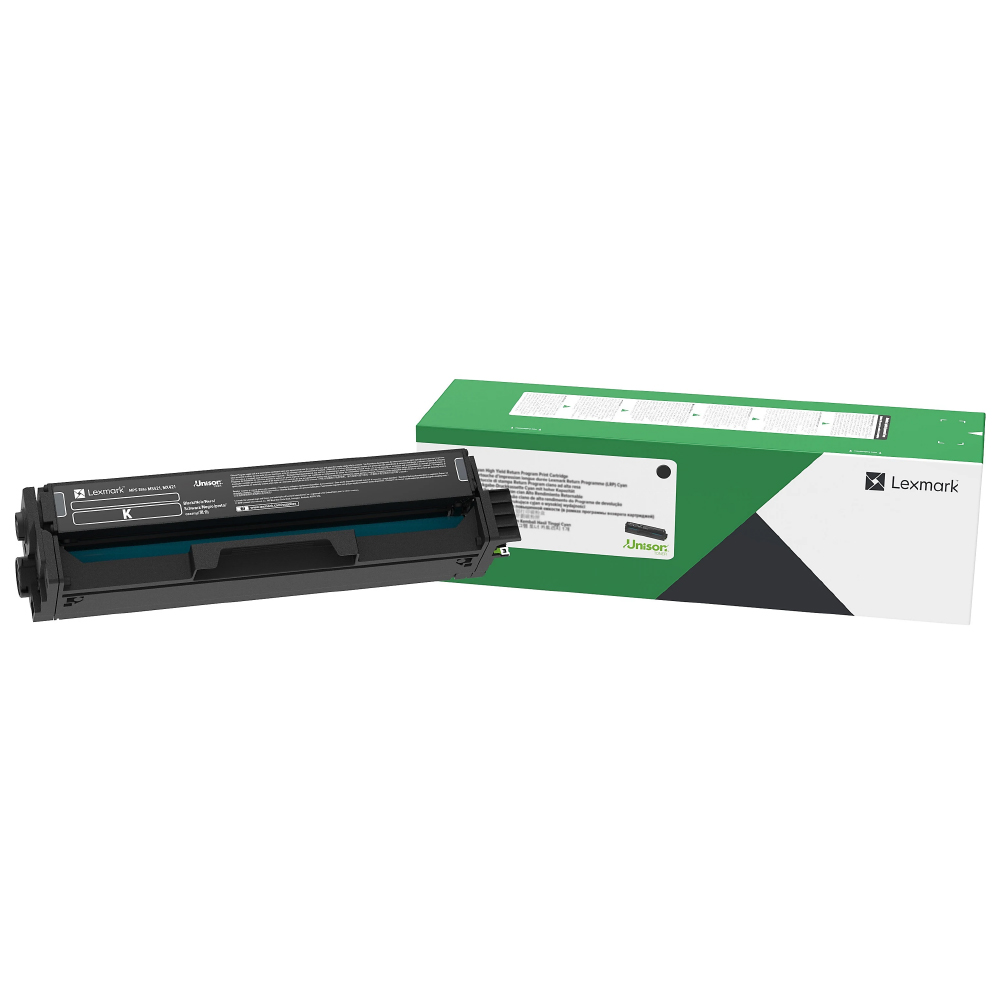Lexmark C3210K0 Original Genuine Black Toner Cartridge Standard Yield  - 1 Pack