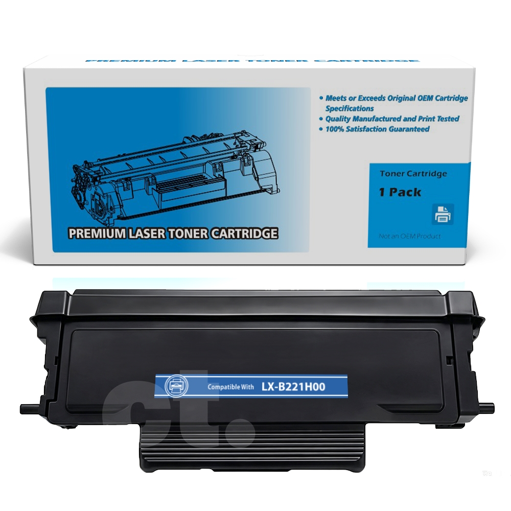 Lexmark B221H00 Compatible Black Toner Cartridge High Yield  - 1 Pack
