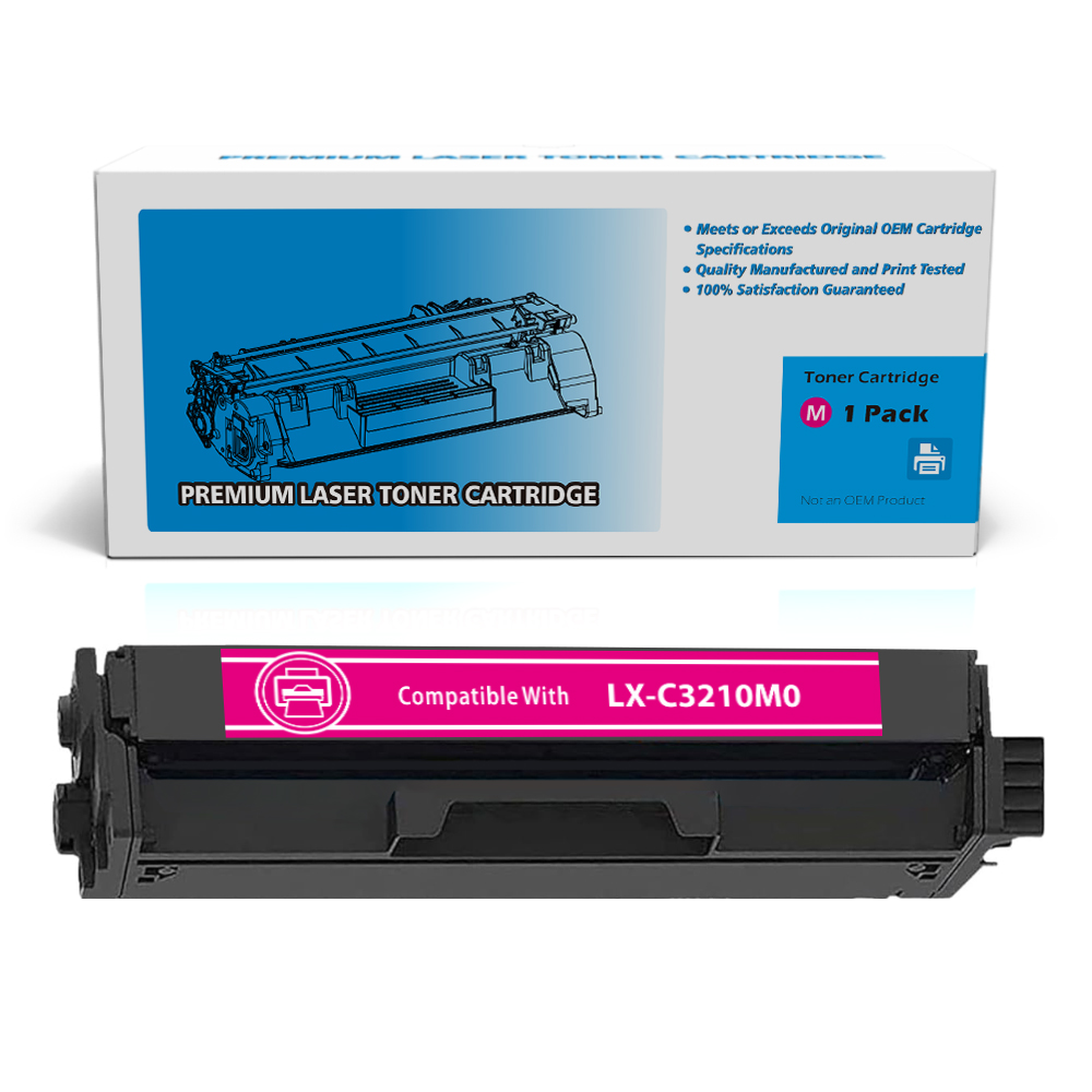 Lexmark C3210M0 Compatible Magenta Toner Cartridge Standard Yield  - 1 Pack
