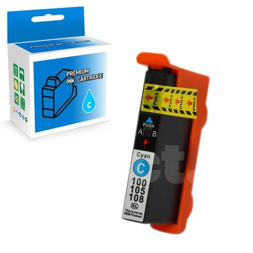 [164180217365] Lexmark 100XL Compatible Cyan High Yield Ink Cartridge -1 Pack