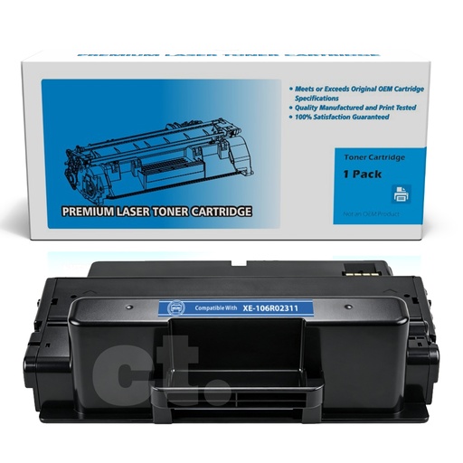 [162250113647] Xerox 106R02311 (3315) Compatible Black High Yield Toner Cartridge -1 Pack