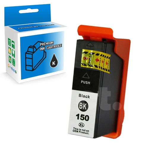[164180117603] Lexmark 150XL Compatible Black High Yield Ink Cartridge -1 Pack